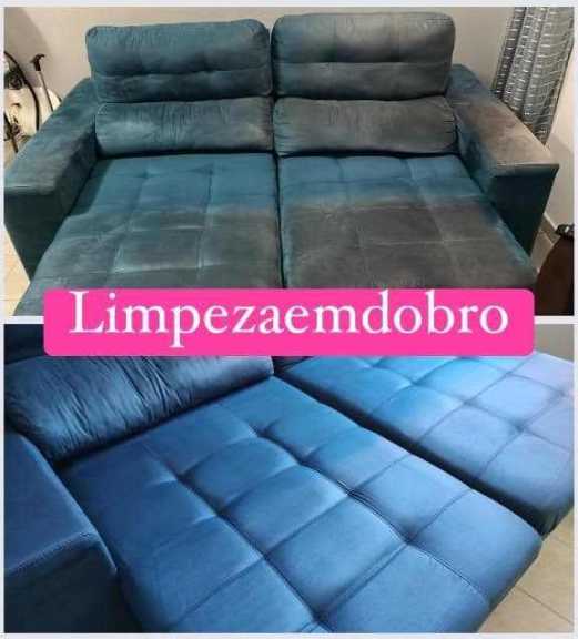 limpeza de sofa