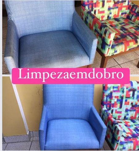 limpeza de sofá e cadeiras