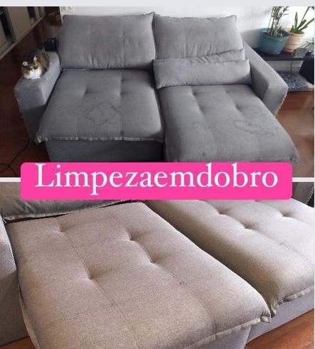 higienização de sofá
